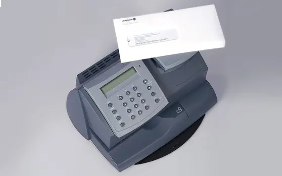 machine à affranchir en entreprise